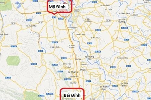 Hà Nội chi hơn 2.500 tỷ đồng hoàn thiện trục đường Mỹ Đình- Ba Sao- Bái Đính