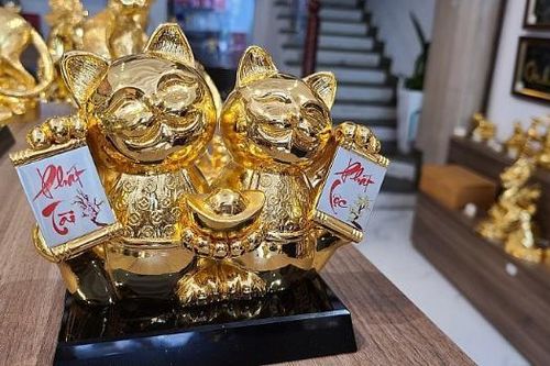 Độc đáo các sản phẩm linh vật Mèo mang tài lộc tới năm Quý Mão 2023