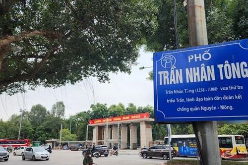 Cấm xe để tổ chức phố đi bộ Trần Nhân Tông và khu vực hồ Thiền Quang