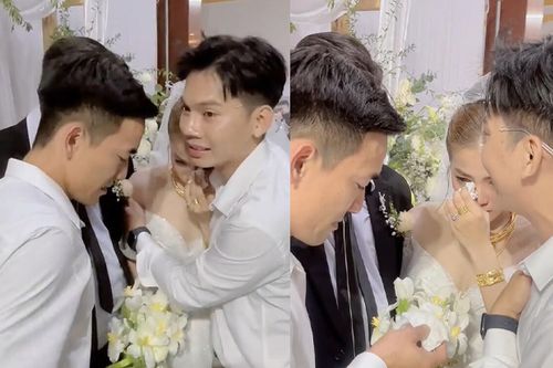 Cha mất sớm, đám cưới em gái, hai anh lén về trước để em không khóc và cái kết khiến ai cũng cay mắt