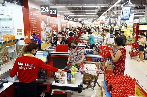 Tổng mức bán lẻ hàng hóa và doanh thu dịch vụ tiêu dùng năm 2022 tăng 19,8%
