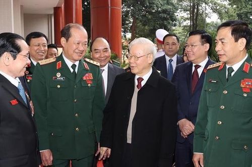 Tổng Bí thư Nguyễn Phú Trọng dự khai mạc Đại hội Cựu chiến binh Việt Nam
