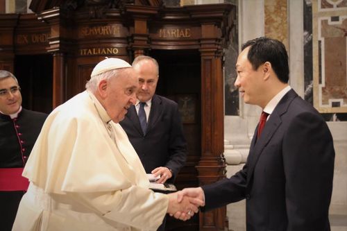 Giáo hoàng Francis gửi lời chúc mừng Năm mới tới Lãnh đạo và nhân dân Việt Nam