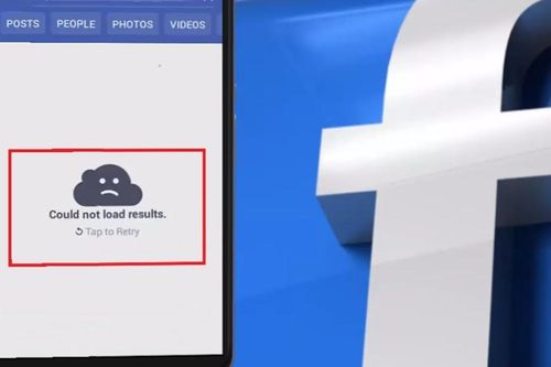 App Facebook gặp lỗi