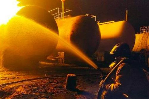 Cơ sở quân sự Nga bị pháo kích trong đêm giao thừa