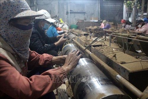 Làng hương xứ Thanh hối hả những ngày cận Tết