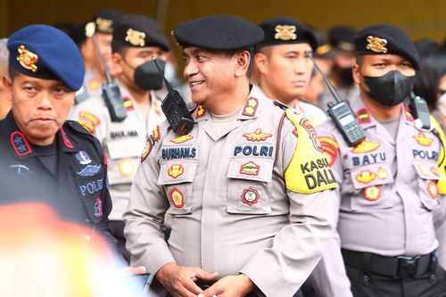 An ninh được siết chặt tối đa ở trận Indonesia - Việt Nam