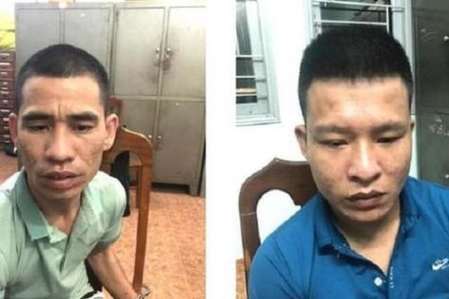 2 nam thanh niên chém chết người vì bị chặn đường