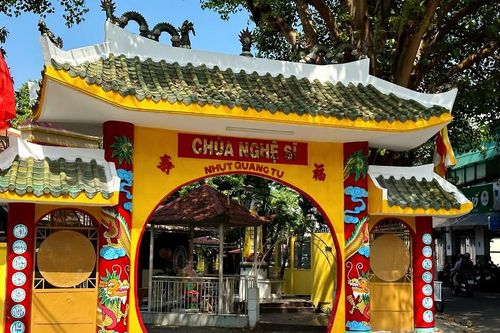 NSƯT Trịnh Kim Chi hoàn thành tu sửa chùa Nghệ sĩ