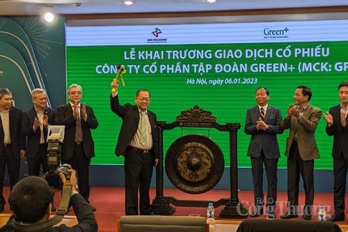Cổ phiếu GPC của Công ty cổ phần Tập đoàn Green+ lên sàn HNX