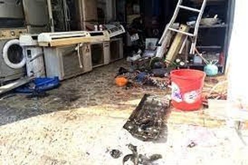 Nổ tủ lạnh khi bơm khí gas, thợ điện lạnh ở Ninh Bình tử vong