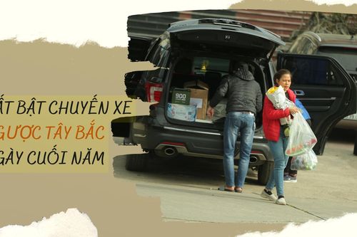 Tất bật chuyến xe ngược Tây Bắc ngày cuối năm