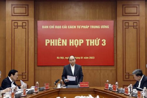 Xây dựng nền tư pháp chuyên nghiệp, hiện đại, công bằng, liêm chính