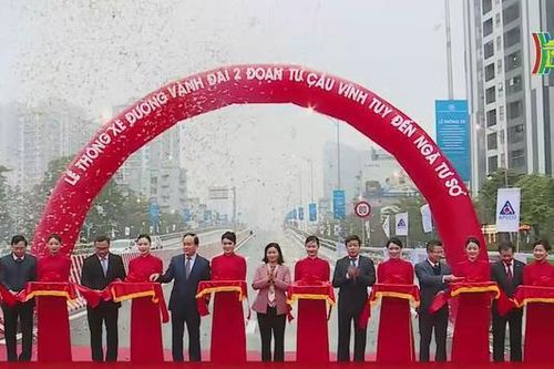 Thông xe đường Vành đai 2 trên cao
