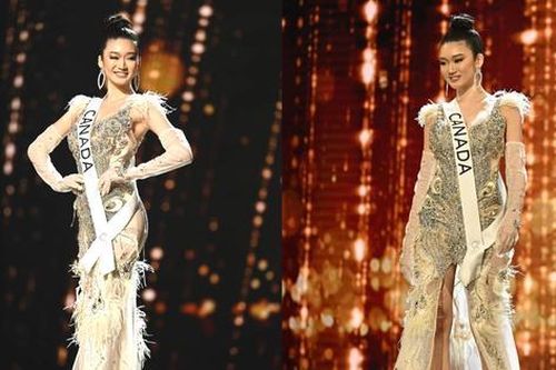 2 nhà thiết kế Việt Nam giúp Hoa hậu Hoàn vũ Canada tỏa sáng, lọt Top 16 Miss Universe