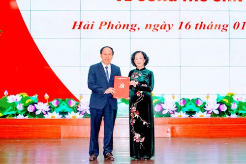 Đồng chí Lê Tiến Châu giữ chức Bí thư Thành ủy Hải Phòng, nhiệm kỳ 2020-2025