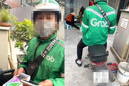 Tài xế Grab bị tố lấy điện thoại iPhone của khách