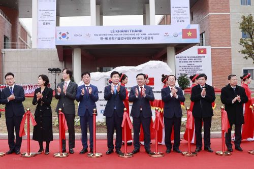 Khánh thành trụ sở Viện Khoa học và Công nghệ Việt Nam-Hàn Quốc