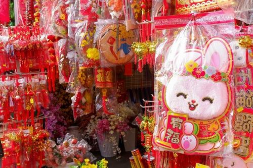 Người Hoa ở TPHCM nhộn nhịp đón Tết con thỏ