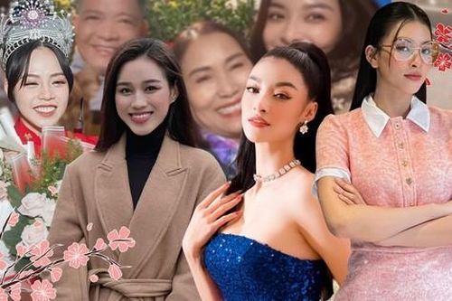 Về nhà ăn Tết: Hoa hậu Đỗ Thị Hà mang cả thế giới về quê, Lona hạnh phúc bên gia đình nhỏ