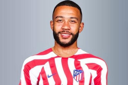 Memphis Depay gia nhập Atletico Madrid