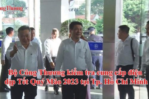 Bộ Công Thương kiểm tra cung cấp điện dịp Tết Quý Mão 2023 tại TP. Hồ Chí Minh