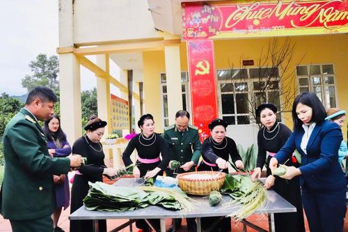 Chùm ảnh: Tết của những người lính biên phòng nơi biên giới