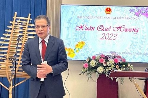 Đại sứ quán Việt Nam tại Nga rộn ràng đón Xuân Quý Mão 2023