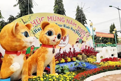 Sắc xuân ở thị xã Ninh Hòa