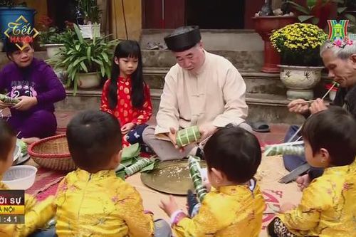 Bánh chưng ngày Tết - Kết nối gia đình Việt
