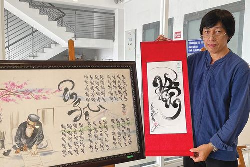 Tôn vinh chữ quốc ngữ qua nghệ thuật thư pháp