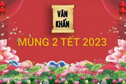 Bài văn khấn mùng 2 Tết Nguyên đán Quý Mão 2023 ngắn gọn, chuẩn xác nhất