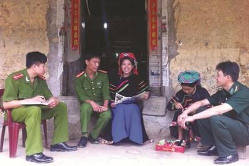 Xuân ấm biên cương