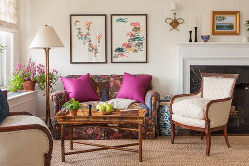 Những mẫu phòng khách được trang trí rực rỡ để đón xuân