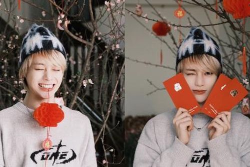 Hanbin (TEMPEST) khoe ảnh đón Tết tại Việt Nam, fan tò mò idol có phải lau bàn ghế rồng phượng?
