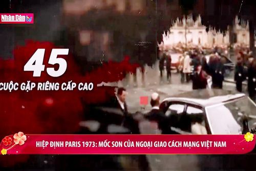 Hiệp định Paris 1973: Mốc son của ngoại giao Cách mạng Việt Nam