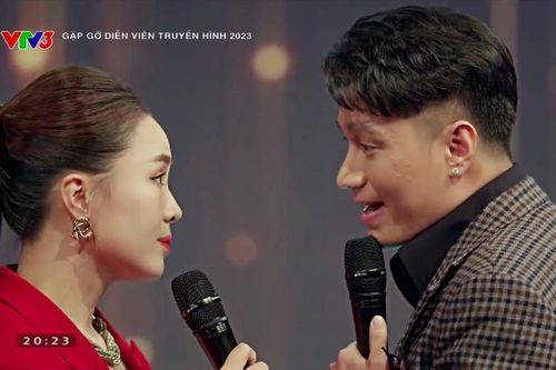 Hồng Diễm vào vai đanh đá mắng Việt Anh xối xả trên sóng VTV