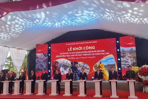 Hải Phòng: Khởi công tuyến đường hơn 1.000 tỷ đồng