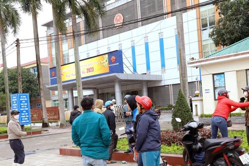 Ngày làm việc đầu năm ở Trung tâm Phục vụ hành chính công tỉnh Nghệ An