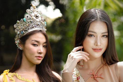 Miss Earth 2022 mặt mộc đội vương miện: Nhìn vẫn dưới cơ Phương Khánh 4 năm trước