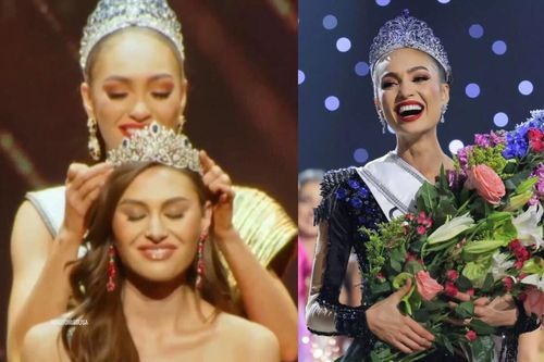Rần rần khoảnh khắc Miss Universe 2022 'sắc phong' Á hậu 1 Miss USA trở thành Hoa hậu