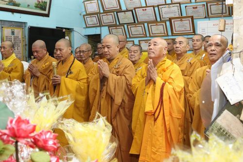 Lễ tưởng niệm húy nhật Hòa thượng Thích Phổ Thượng, nguyên trụ trì chùa Linh Quang