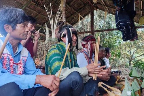 Người K'ho Nộp và lễ cúng thần Núi ngày đầu năm