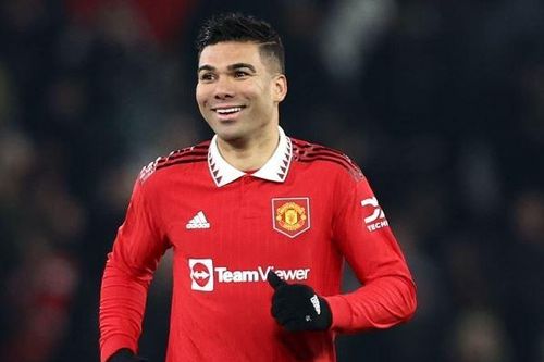 Casemiro lập cú đúp trong trận thắng của Man United
