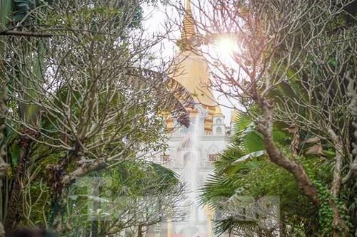 Khách thập phương du xuân tại ngôi chùa 'không nhang khói' tuyệt đẹp ở TPHCM