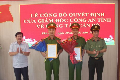 Kiên Giang: Điều động, bổ nhiệm trưởng Công an TP Phú Quốc