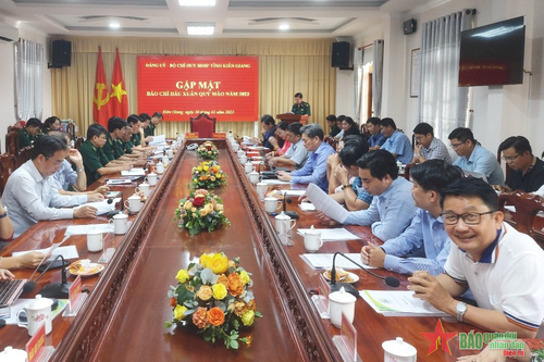 Bộ đội Biên phòng tỉnh Kiên Giang luôn phối hợp chặt chẽ với các cơ quan báo chí