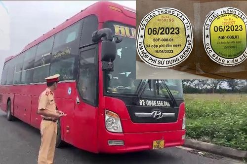 Phát hiện xe khách dán tem kiểm định giả, nhồi nhét 73 người