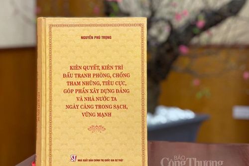Ra mắt sách của Tổng Bí thư Nguyễn Phú Trọng về phòng, chống tham nhũng, tiêu cực