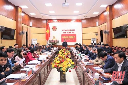 UBND tỉnh họp thường kỳ tháng 1-2023: Đánh giá tình hình kinh tế - xã hội tháng 1, nhiệm vụ trọng tâm tháng 2-2023